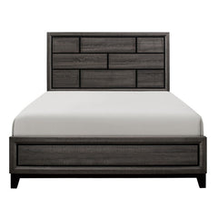 Davi Gray Queen Bed - Ornate Home