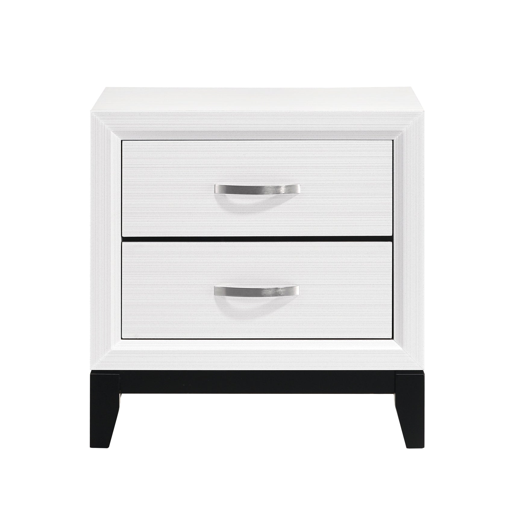 Davi White 4-Piece Queen Bedroom Set - Ornate Home