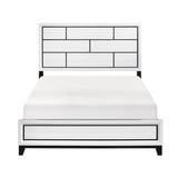 Davi White 4-Piece Queen Bedroom Set - Ornate Home