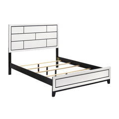 Davi White 4-Piece Queen Bedroom Set - Ornate Home