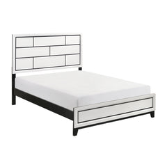 Davi White 5-Piece Queen Bedroom Set - Ornate Home