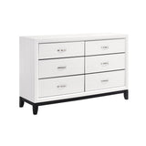 Davi White Dresser - Ornate Home
