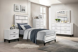 Davi White Dresser - Ornate Home