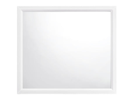 Davi White Mirror - Ornate Home