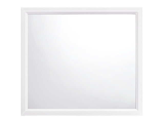 Davi White Mirror - Ornate Home