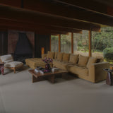 Davie Golden Yellow Lounge Modular Sectional - Ornate Home