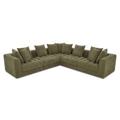 Davie Olive Classic L Modular Sectional - Ornate Home