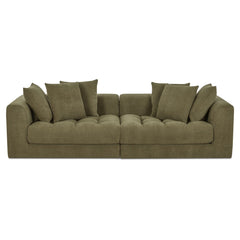 Davie Olive Modular Sofa - Ornate Home