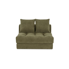Davie Olive Slipper Chair - Ornate Home