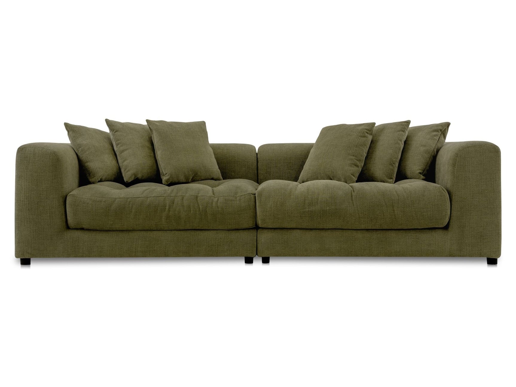 Davie Olive Sofa - Ornate Home