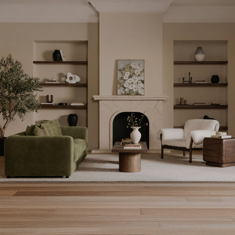 Davie Olive Sofa - Ornate Home