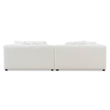 Davie Warm White Sofa - Ornate Home