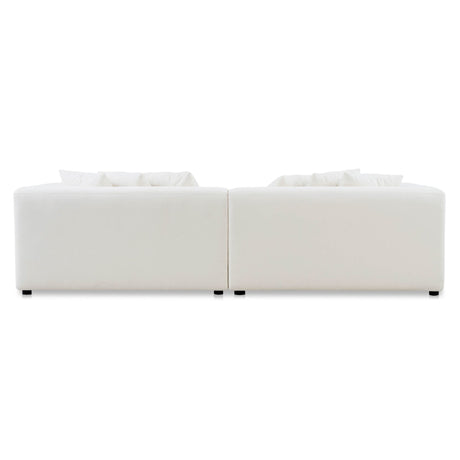 Davie Warm White Sofa - Ornate Home