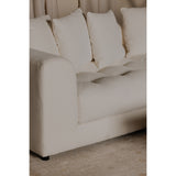 Davie Warm White Sofa - Ornate Home
