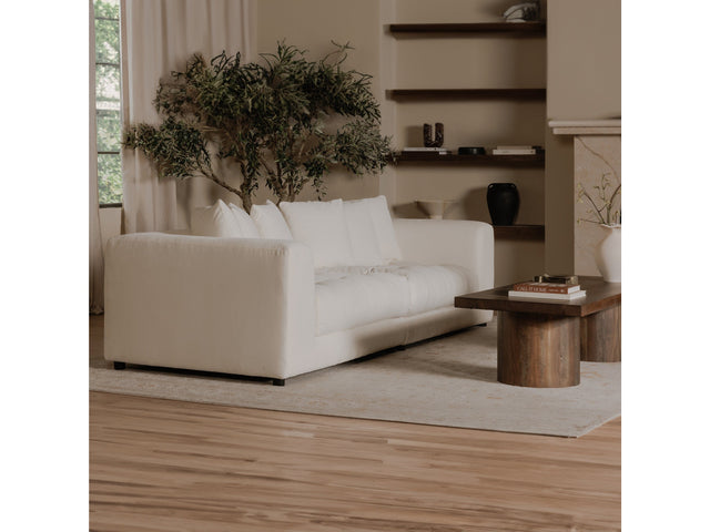 Davie Warm White Sofa - Ornate Home