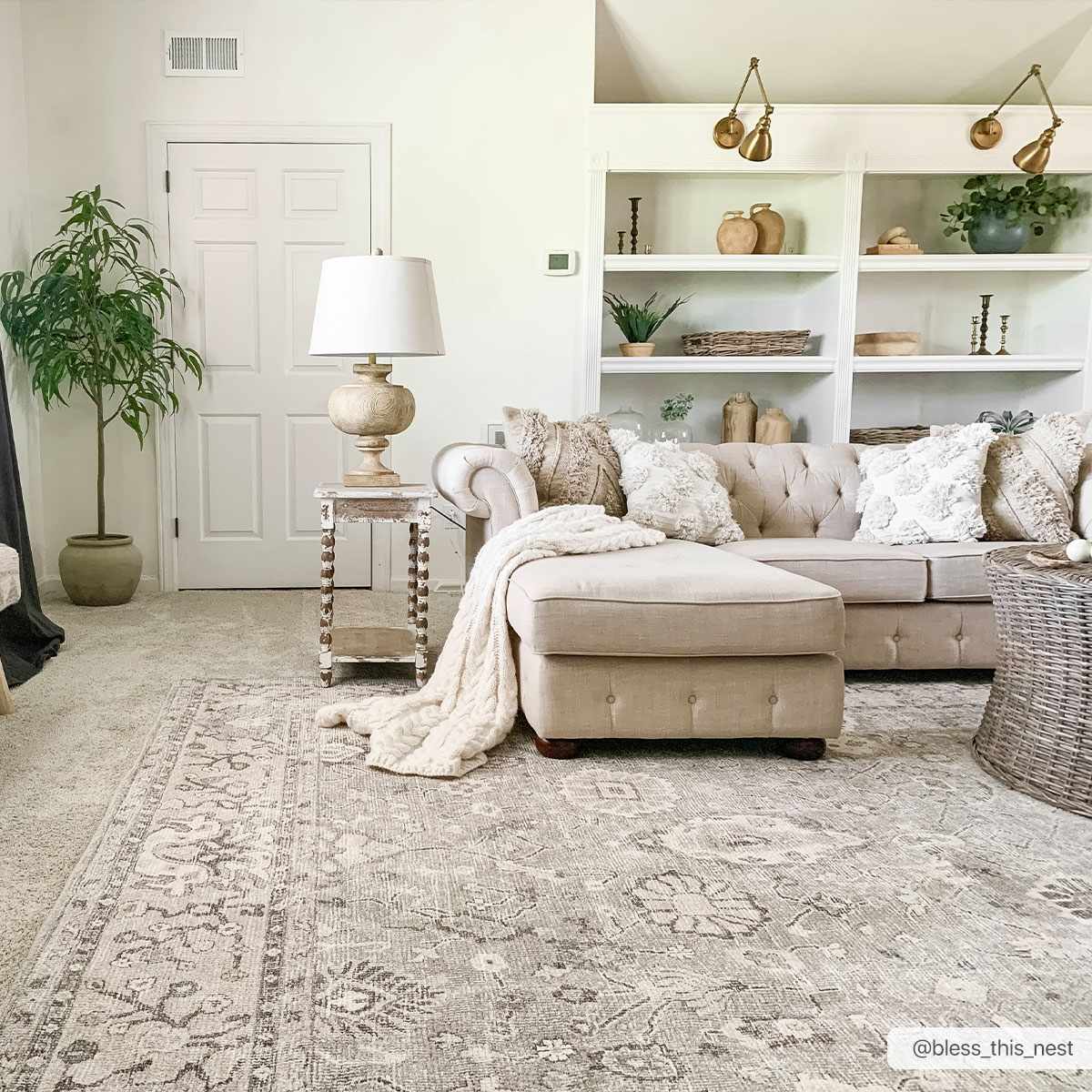 Davina Machine Woven Becki Owens x LIVABLISS BOCC-2300 Area Rug - Ornate Home