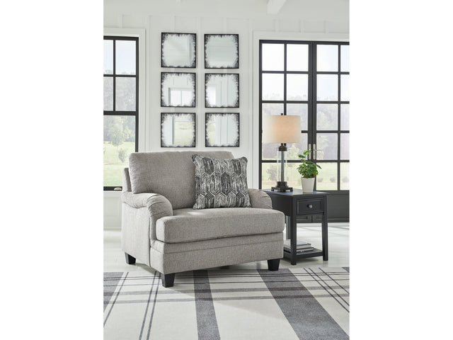 Davinca Charcoal Oversized Chair (Online Special Price) - Ornate Home