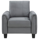 Davis Grey Accent Chair - Ornate Home