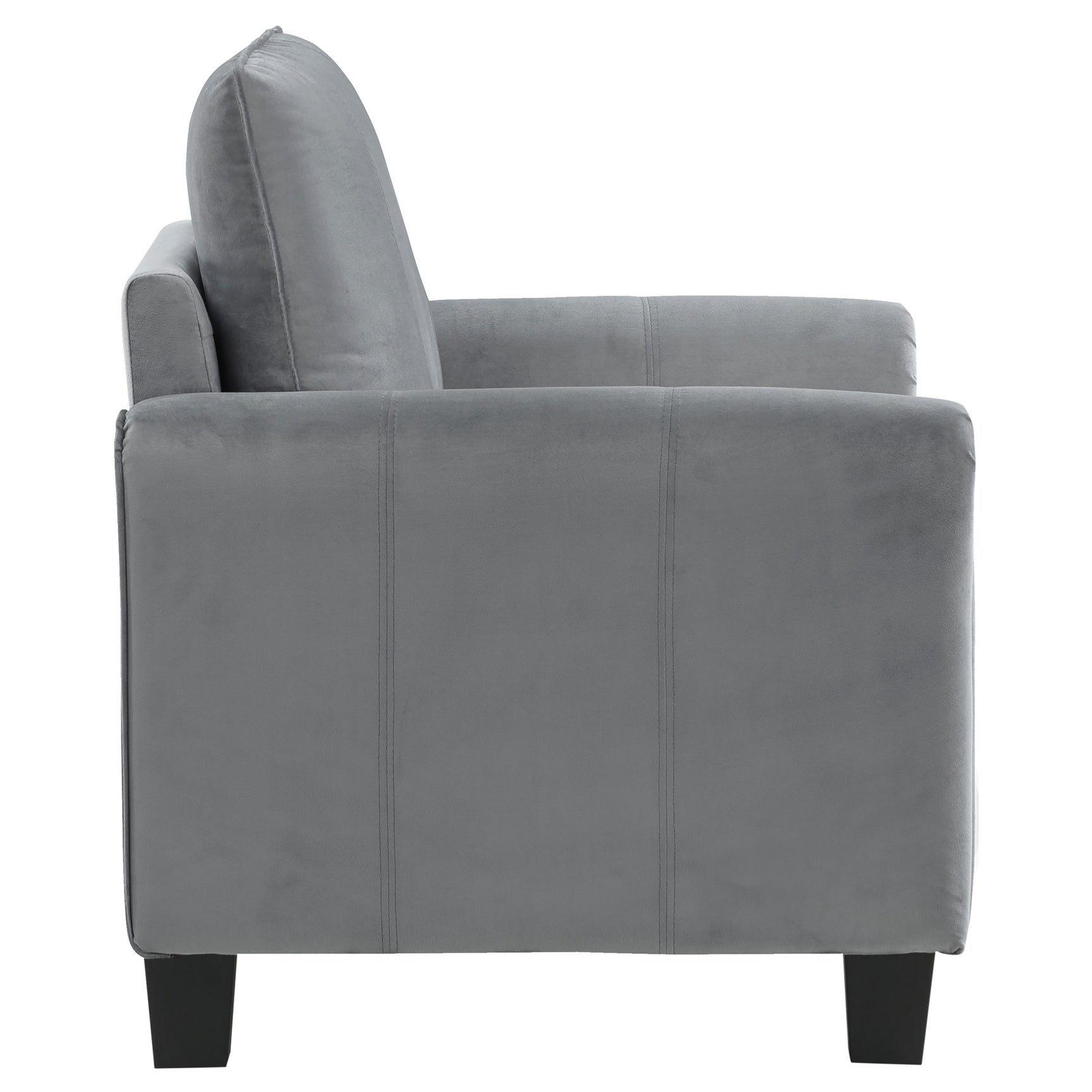 Davis Grey Accent Chair - Ornate Home