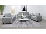 Davis Grey  Living Room Set - Ornate Home