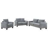 Davis Grey  Living Room Set - Ornate Home