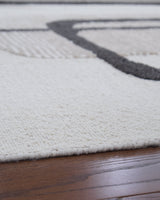 Davismour Ivory/Taupe/Charcoal Large Rug (Online Special Price) - Ornate Home