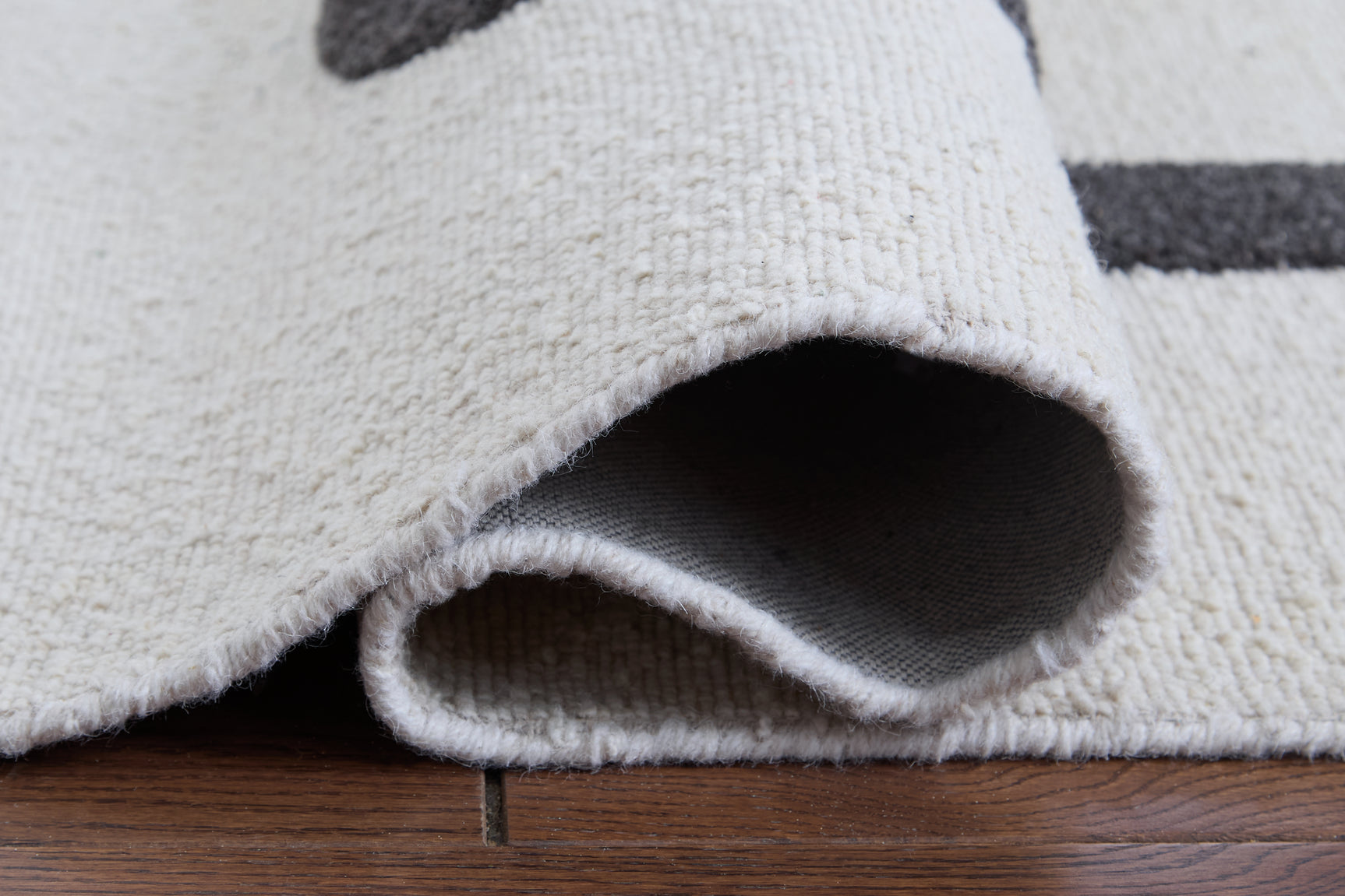 Davismour Ivory/Taupe/Charcoal Large Rug - Ornate Home