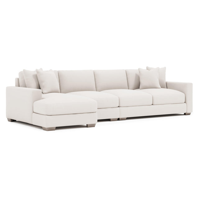 Dawkins Beige Sectional - Ornate Home