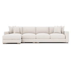 Dawkins Beige Sectional - Ornate Home