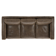 Dawkins Brown Leather Sofa - Ornate Home