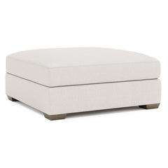 Dawkins Ivory Ottoman - Ornate Home