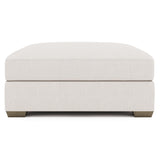 Dawkins Ivory Ottoman - Ornate Home