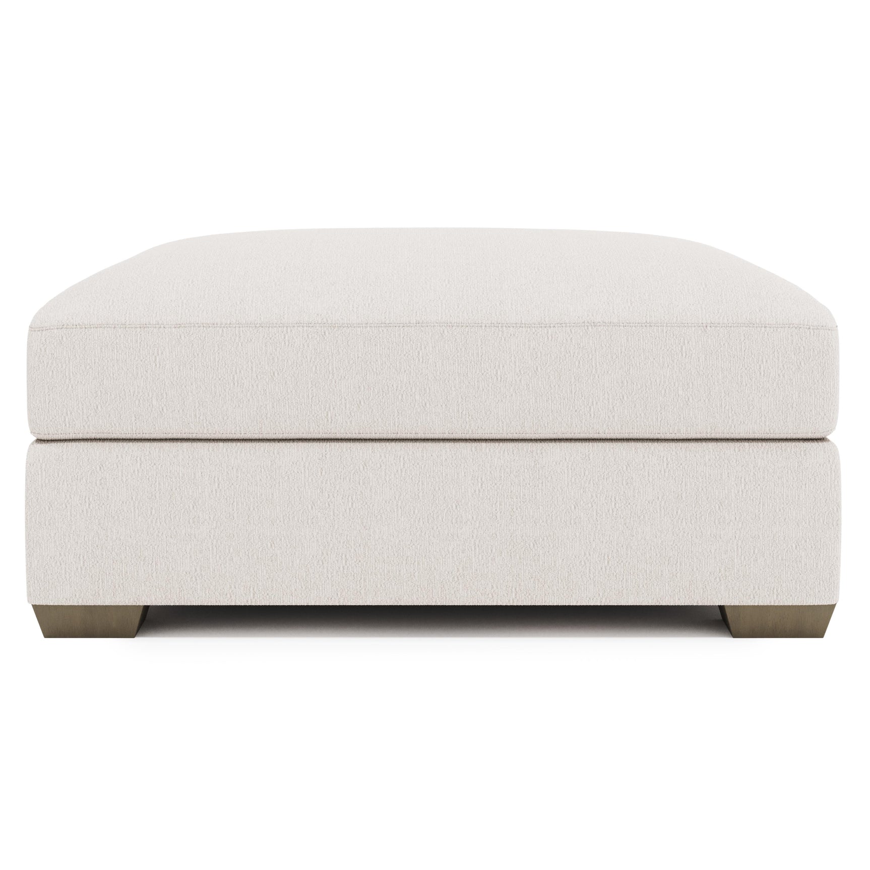 Dawkins Ivory Ottoman - Ornate Home