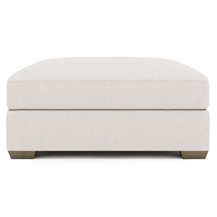 Dawkins Ivory Ottoman - Ornate Home