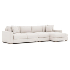 Dawkins Ivory Sectional - Ornate Home