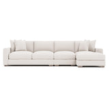 Dawkins Ivory Sectional - Ornate Home