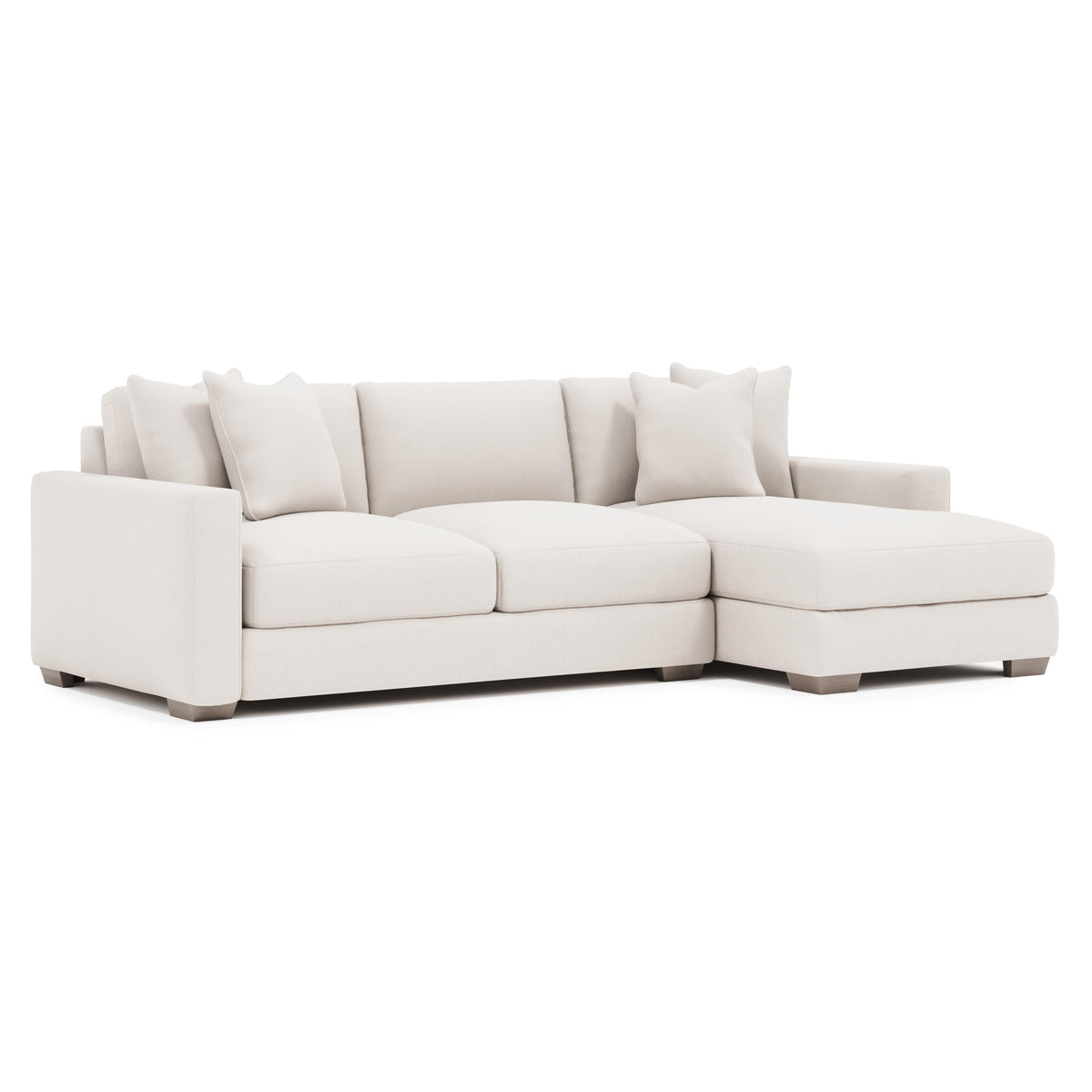 Dawkins Ivory Sectional - Ornate Home