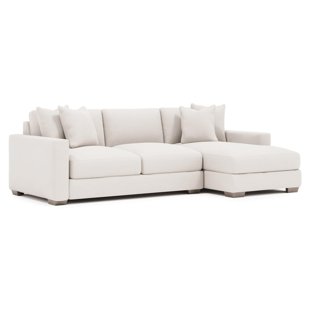 Dawkins Ivory Sectional - Ornate Home