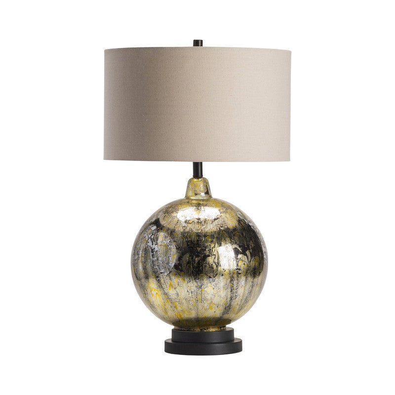 Dawkins Silver/Chrome Table Lamp - Ornate Home