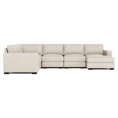 Dawkins Walnut Sectional - Ornate Home