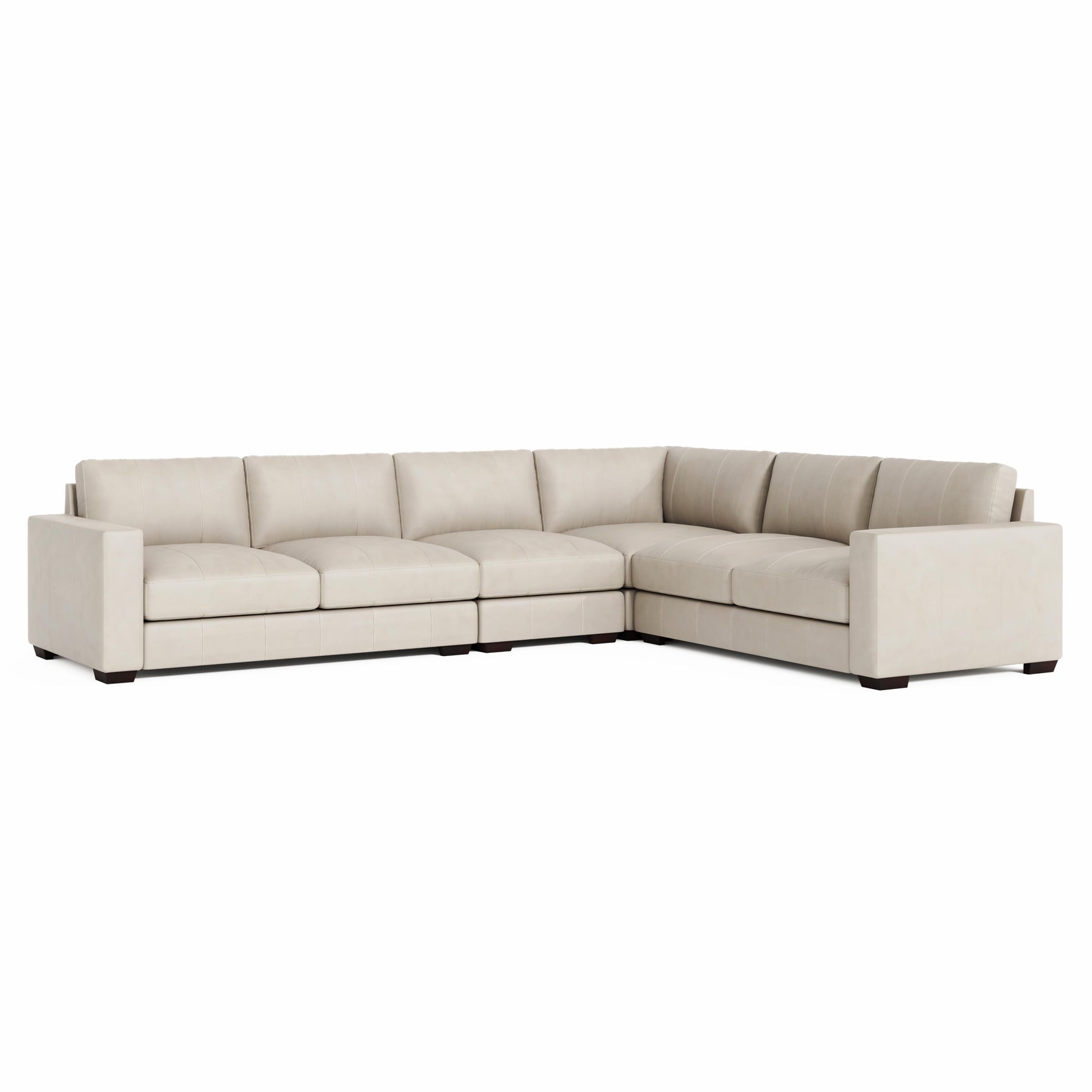 Dawkins Walnut Sectional - Ornate Home