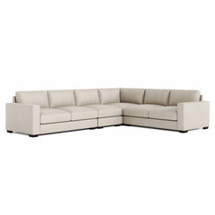 Dawkins Walnut Sectional - Ornate Home