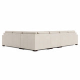 Dawkins Walnut Sectional - Ornate Home