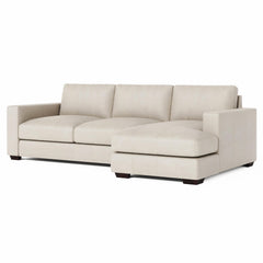 Dawkins Walnut Sectional - Ornate Home
