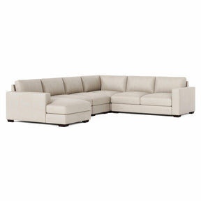 Dawkins Walnut Sectional - Ornate Home
