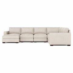Dawkins Walnut Sectional - Ornate Home