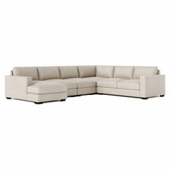 Dawkins Walnut Sectional - Ornate Home