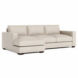 Dawkins Walnut Sectional - Ornate Home