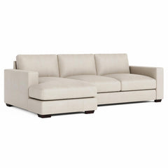 Dawkins Walnut Sectional - Ornate Home