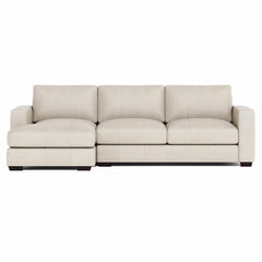 Dawkins Walnut Sectional - Ornate Home